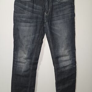 Buffalo David Bitton Men's Dark Blue Slim Jeans
